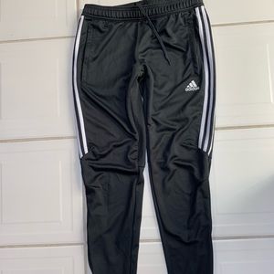 DARK GRAY ADIDAS JOGGERS